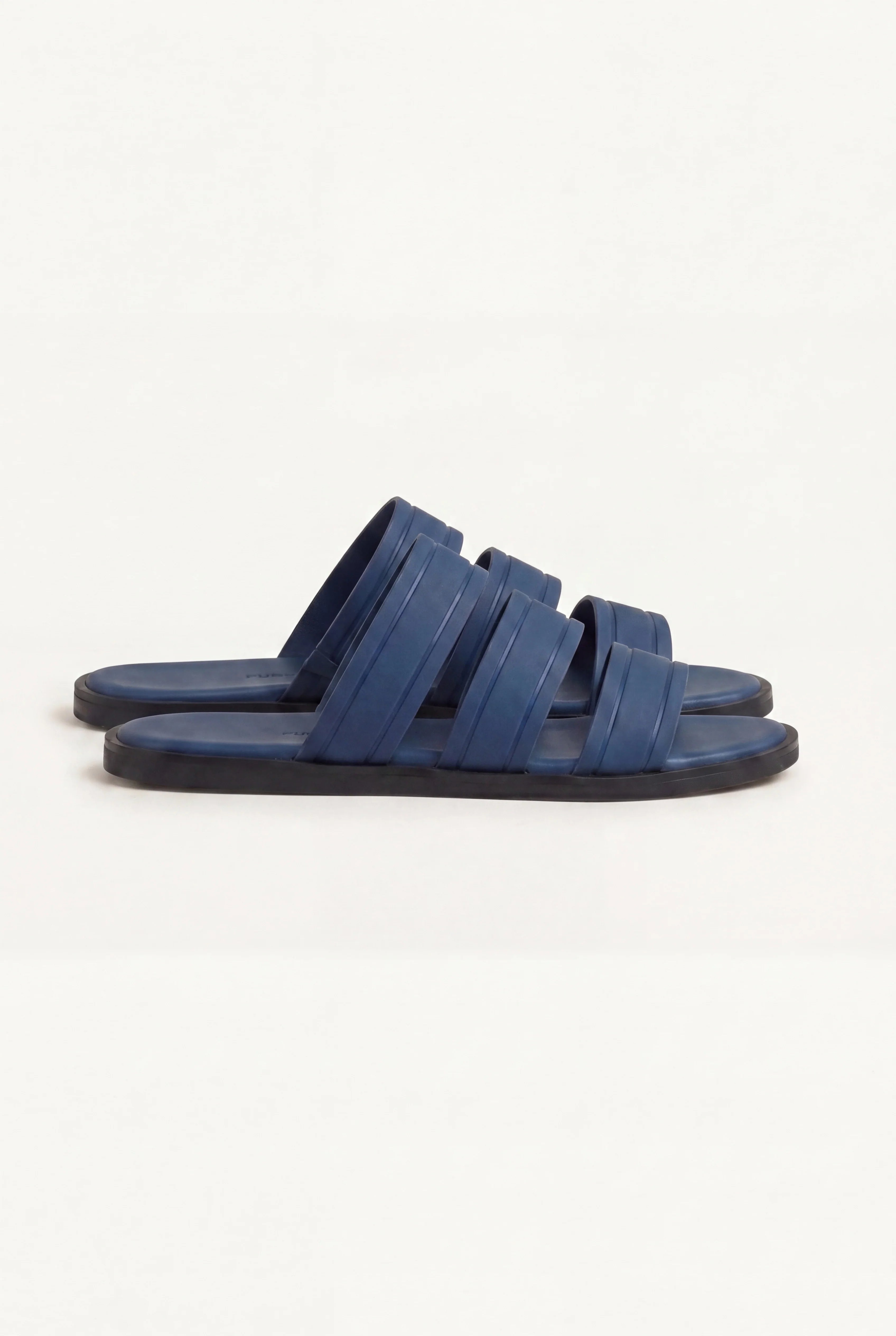 Navy Urban Sandal Calf Leather