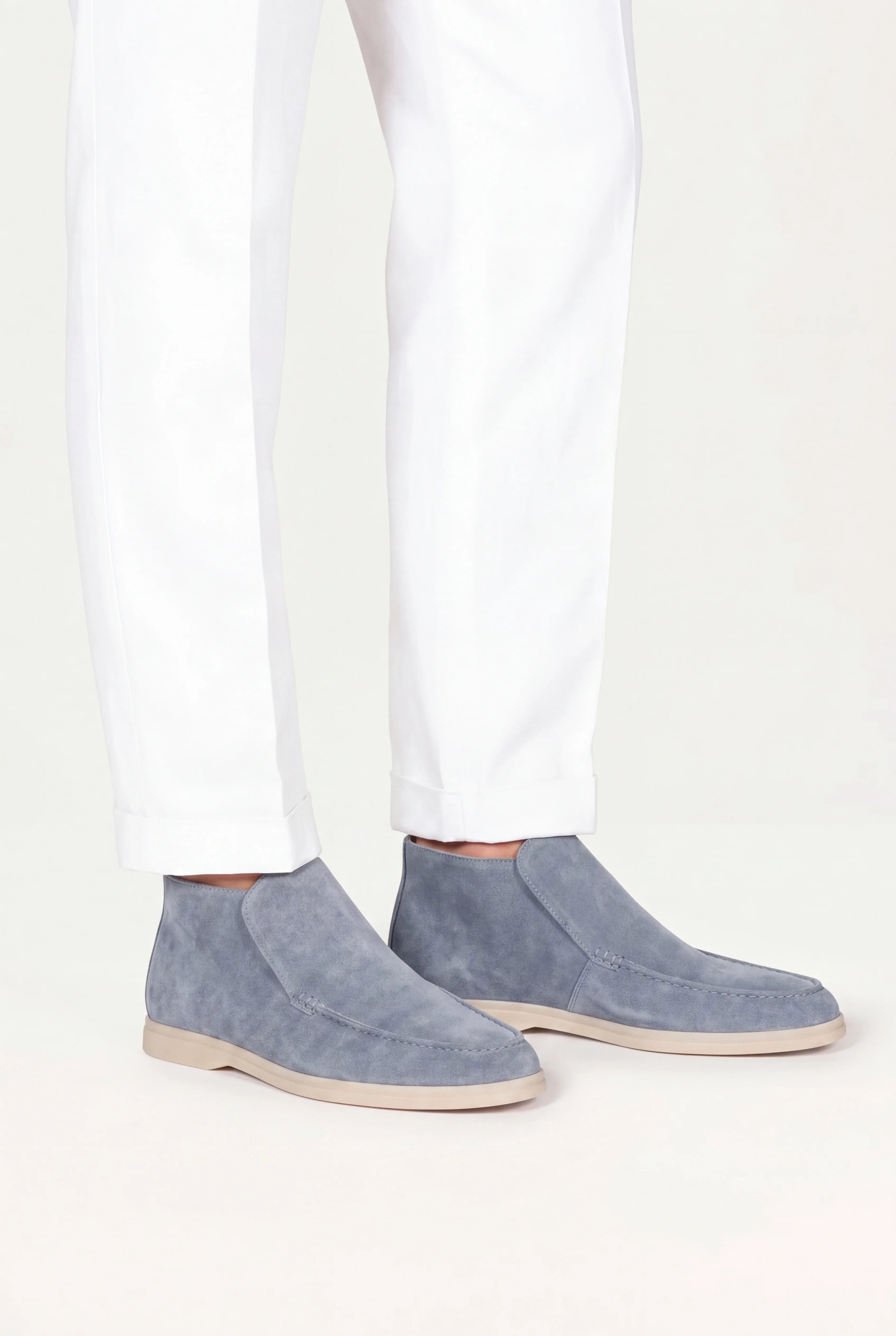Baby Blue City Loafers
