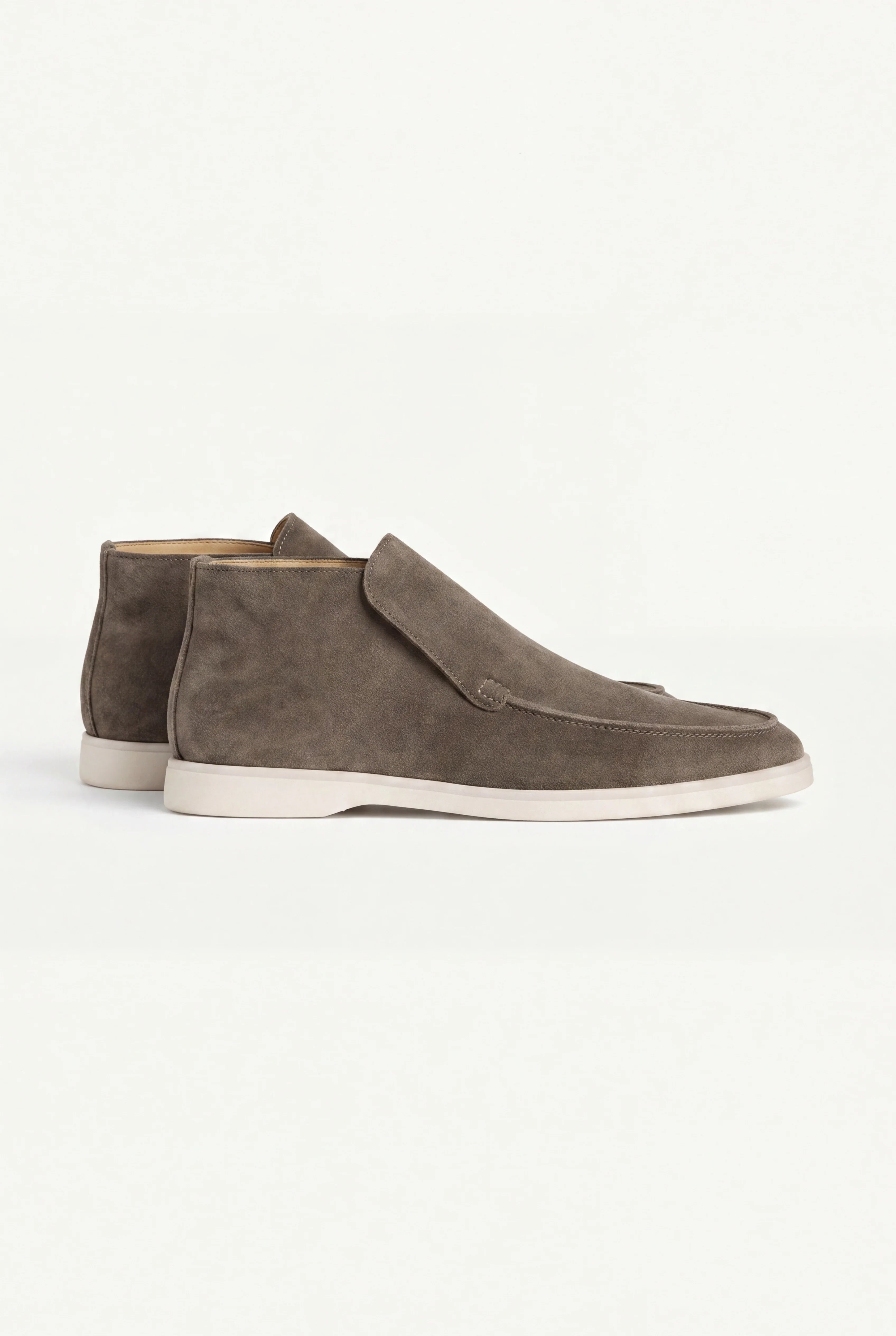 Olive Green City Loafers
