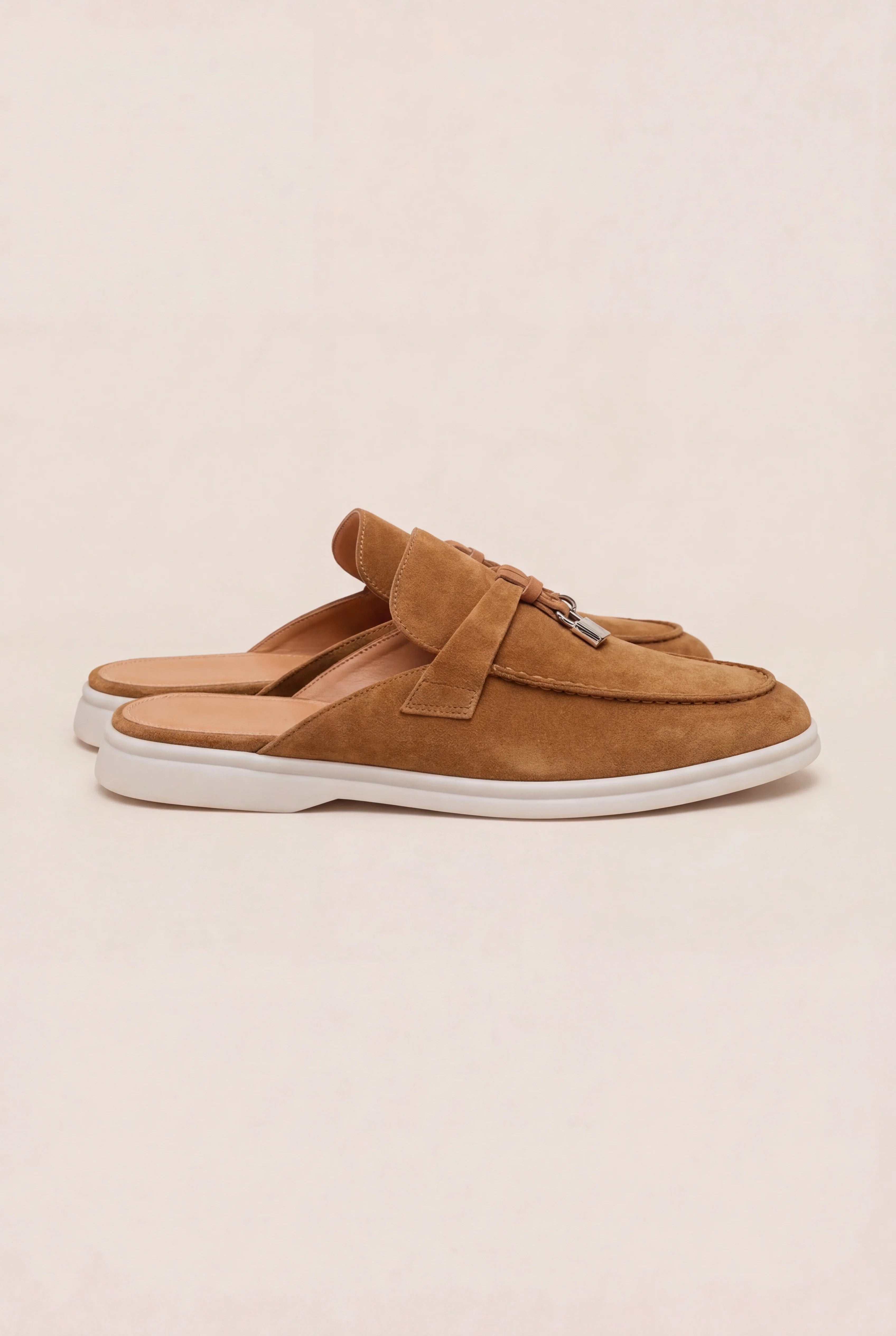Suède Maroon Explorer Mule