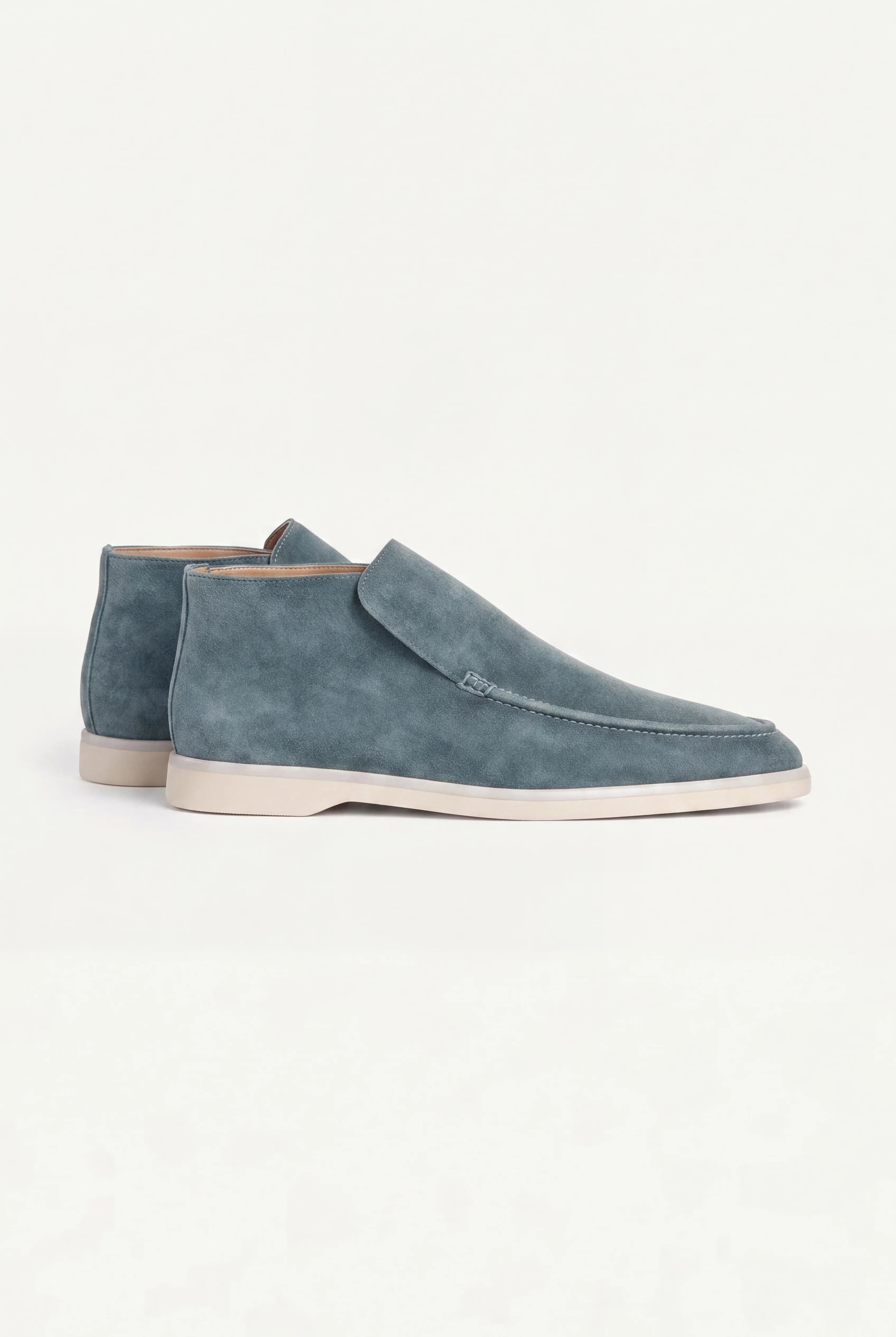 Mint Green City Loafers